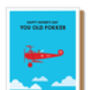 Happy Father's Day Old Fokker Card, thumbnail 3 of 5