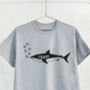 Adult Personalised Shark T Shirt, thumbnail 3 of 7