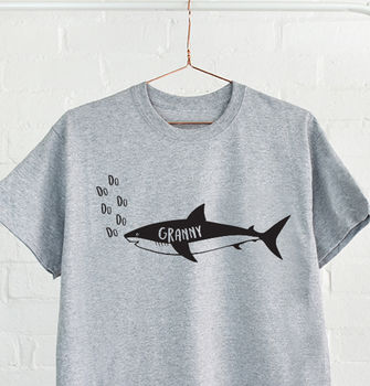 Adult Personalised Shark T Shirt, 3 of 7