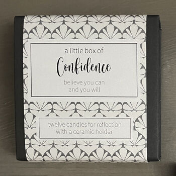 A Little Box Of Confidence Mini Candle Gift Set, 2 of 7