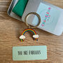 'You Are Fabulous' Rainbow Keyring Gift For Friend, thumbnail 1 of 4