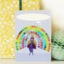 Personalised Bubble Peacock Card, thumbnail 1 of 3