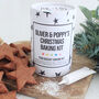 Personalised Chocolate Star Biscuit Kit, thumbnail 1 of 5