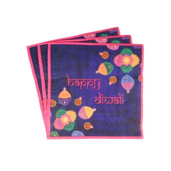 Pink And Purple Diwali Party In A Box Decorations, 7 of 12