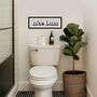 Nice Bum Framed Typography Print, thumbnail 2 of 12