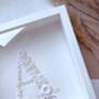 Personalised New Baby Gift | Initial Nursery Frame, thumbnail 4 of 5