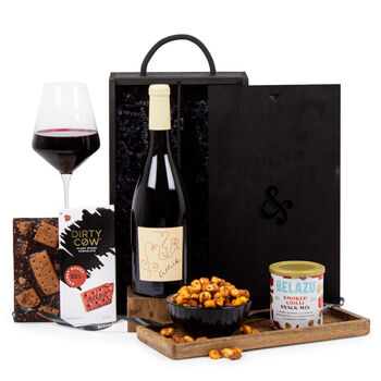 Vegan Amie Red Wine Gift Set In Wooden Box, 2 of 2