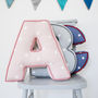 Personalised Star Letter Cushion, thumbnail 2 of 9