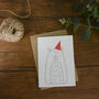 Llama Illustrated Christmas Card, thumbnail 3 of 4