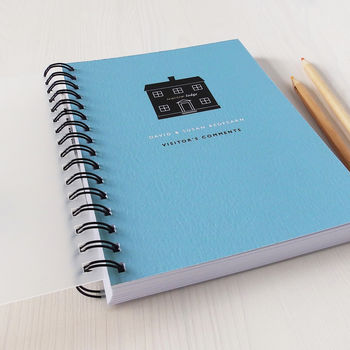 Personalised Visitor Or Guest Journal Or Notebook, 3 of 7
