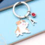 Personalised Bulldog Keyring, thumbnail 7 of 12