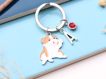 Personalised Bulldog Keyring, 7 of 12