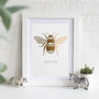 Queen Bee Gold Or Copper Print, thumbnail 1 of 6