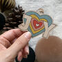 Christmas Wooden Decoration Hope And Joy Pick N' Mix, thumbnail 2 of 9