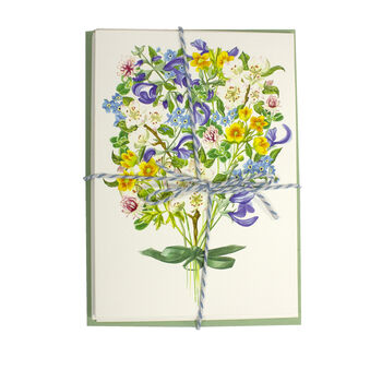 'Thinking Of You' Language Of Flowers Posy Card, 4 of 6