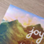 Joy Is In The Journey Print Unframed, thumbnail 3 of 7