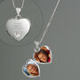 Birthday Gifts For Girls Personalised Silver Photo Locket Necklace, thumbnail 1 of 9