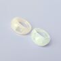 Chunky Marble Effect Resin Statement Ring, thumbnail 3 of 4