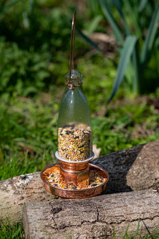 Aspen Genuine Copper Bird Feeder, 2 of 6