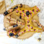 Vintage Yellow Buttercup Peonies Dog Collar, thumbnail 9 of 9