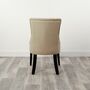 Set Of Two Beige Dining Chairs, thumbnail 2 of 3