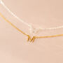 Mini Initial Charm Necklace, thumbnail 6 of 9