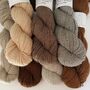 Holly Woollen Hat Knitting Kit Gift Set, thumbnail 10 of 11
