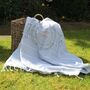 Embroidered Picnic Blanket For Two, thumbnail 1 of 4