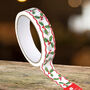 Holly And Berry Eco Friendly Christmas Paper Tape 20m, thumbnail 3 of 5