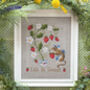Life Is Sweet Modern Cross Stitch Kit, thumbnail 1 of 5