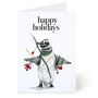 Penguin Holiday Christmas Card, thumbnail 2 of 7