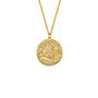 Zodiac Double Sided Gold Plated Crystal Necklace, thumbnail 9 of 12