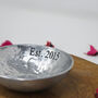 10th Anniversary Gift, Small Aluminium Ring Bowl, thumbnail 4 of 10