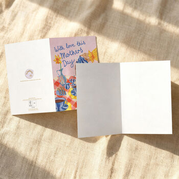 With Love This Mother’s Day Tea Illustration Card, 5 of 5