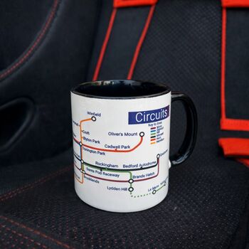 Metro Motor Racing Circuits Mug, 2 of 6