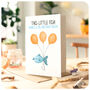 Cute Happy Birthday Wish Fish Funny Greeting Card, thumbnail 2 of 5