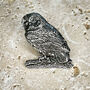 Tawny Owl Tie Pin, thumbnail 1 of 2