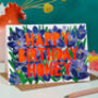 Happy Birthday Honey Paper Cut Birthday Card, thumbnail 1 of 4