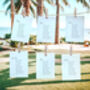 Minimalist Wedding Seating Plan Display Cards, thumbnail 2 of 4