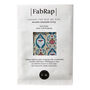 Fabric Gift Wrap Reusable Furoshiki Teal Floral, thumbnail 4 of 7