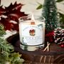 Merry Christmas Mum And Dad Personalised Xmas Candle Present For Parents, thumbnail 3 of 7
