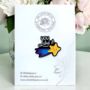You Did It Shooting Star Congratulations Enamel Pin, thumbnail 1 of 9