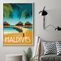 Maldives Art Print, thumbnail 4 of 4