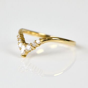 The Valentina Diamond Wedding Band, 2 of 4