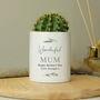 Personalised Teacher's Gift Botanical Ceramic Storage Pot, thumbnail 2 of 8