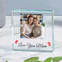 Glass Picture Gift For Mum Mothers Day, thumbnail 1 of 4