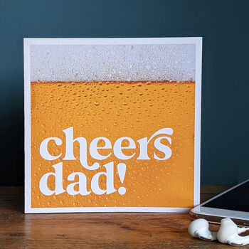 Cheers Dad Father's Day Card, 2 of 3