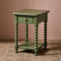 Harlow Bedside Table In Olive, thumbnail 3 of 5