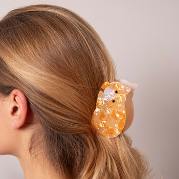 Orange Cat Claw Clip, 2 of 2