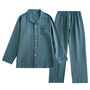 Personalised Men’s Finely Woven Cotton Pyjama Set, thumbnail 1 of 7